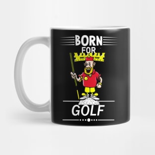 Golf Golfing Funny King Mug
